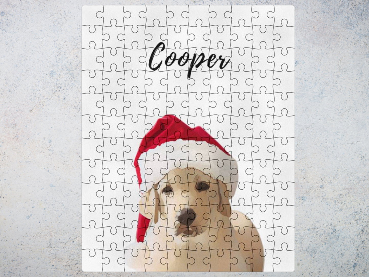 Custom Pet Portrait Puzzle | Dog Owner Christmas Gift  | Cat Portrait Dogs And Puppies