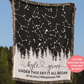 Cotton Anniversary Gift Personalized Throw Blanket Second Anniversary Gift for Wife Gift for Couples Initials Established Date Wedding Gift