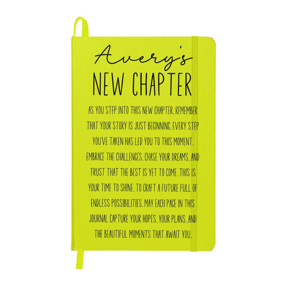 New Chapter Journal | New Beginning Journal - Retirement Gift,  Thoughtful Gift For Friend, Corporate Gifts, Divorce Gift, New Adventure, College