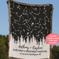 First Christmas Keepsake Blanket Gift for Couple