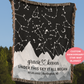 Cotton Anniversary Star Map By Date Blanket Fiance Gifts For Him Valentines Day Gift For Husband New Husband Gift Romantic Gift For Him Engagement Gift