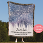 Custom Kids Blankets Star Map By Date Name Blanket | Personalized Custom Blanket Personalized Gift Baby Blanket Birthday Gift Baby Shower