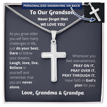 Personalized Grandson Gift from Grandparents