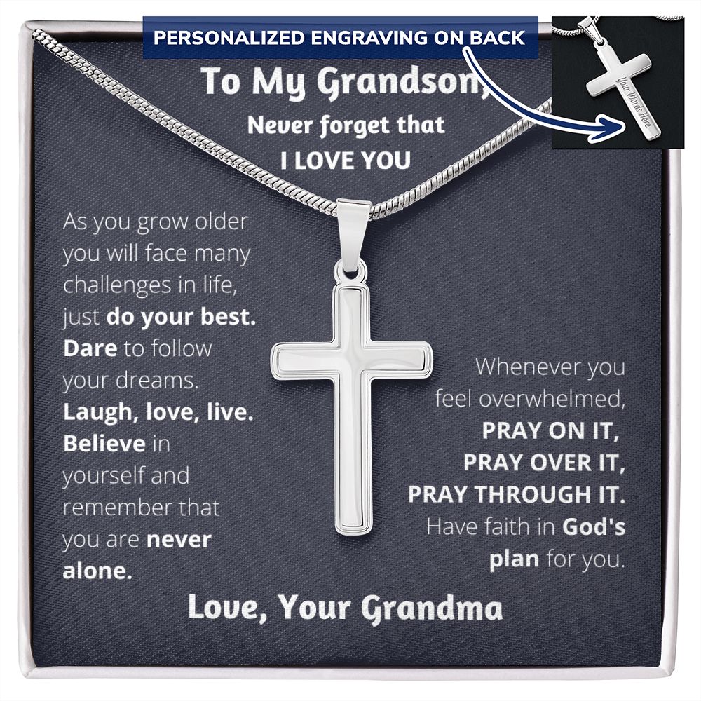 Grandson Gift from Grandma, Christian Gift