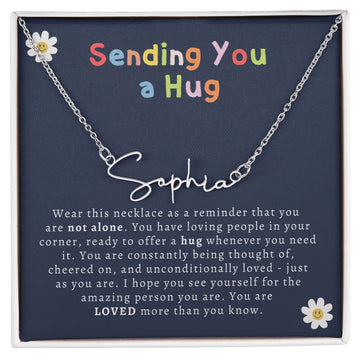 Hug Name Necklace